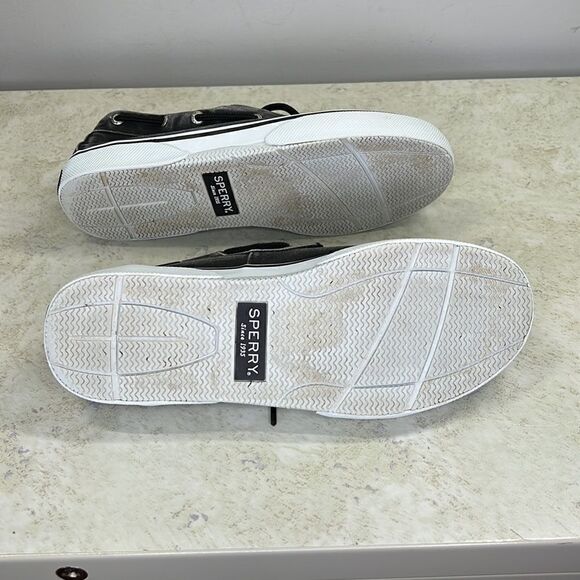 Sperry Topsider Black Denim M8.5 - Picture 10 of 10